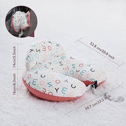 Miniatura 6 de Momcozy Almohada y posicionador de lactancia original, almohada de alimentación de tamaño estándar, lactancia materna, alimentación con biberón,