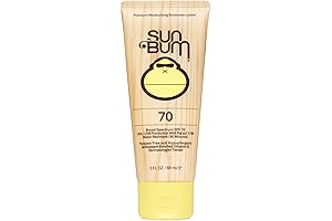 Sun Bum Original SPF 70 Sunscreen Lotion: Reef-Safe, Vegan, and Moisturizing Protection