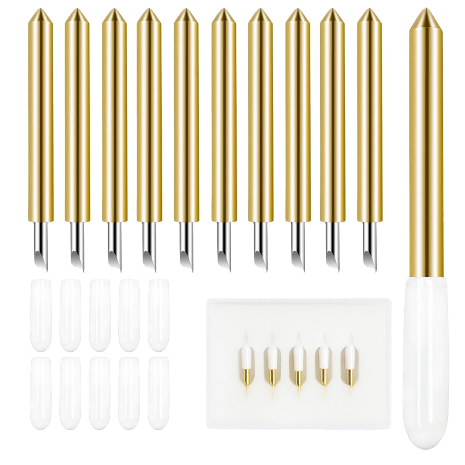 Photo 1 of 10-Pack Fine Point Blades for Cricut Maker & Explore