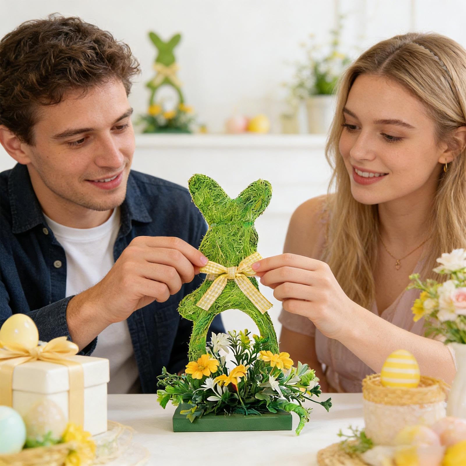 Decoración De Pascua Hueco Impermeable para Exhibición De Larga Duración