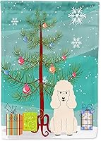 Vista 398 de Caroline's Treasures BB4243GF Bandera de jardín con texto en inglés «Merry Christmas» con texto en inglés «Merry Christmas», bandera decorativa