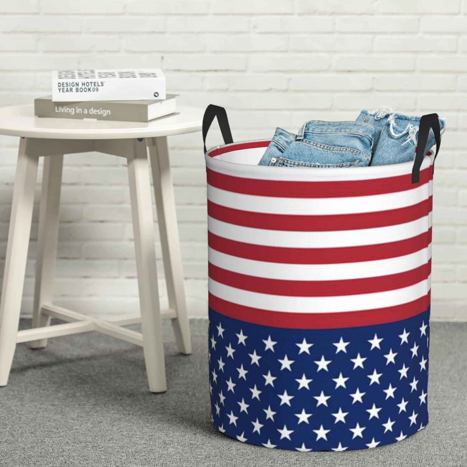 Panier à linge avec poignées pour transporter le linge sale