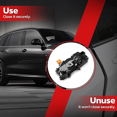 Vista 17 de OTUAYAUTO Actuador de cerradura de puerta delantera izquierda - Reemplazo para Chevy Silverado 1999-2007, Tahoe Suburban 2000-2006, GMC Yukon