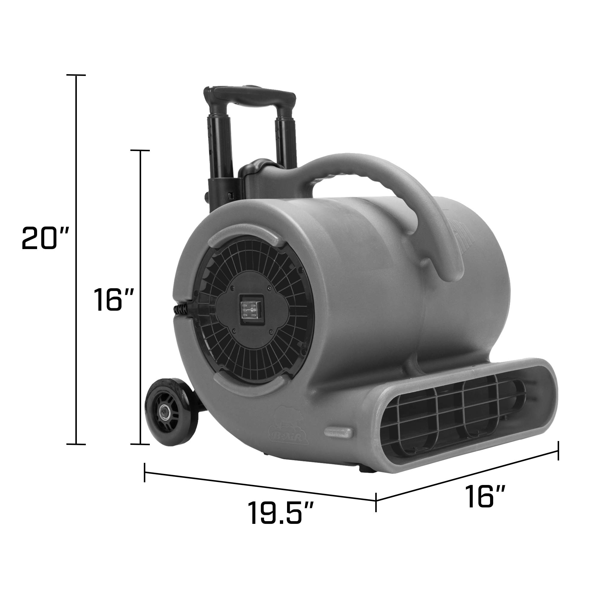 Amazon.com: B-Air VP-50 1/2 HP 2950 CFM Air Mover with Handle