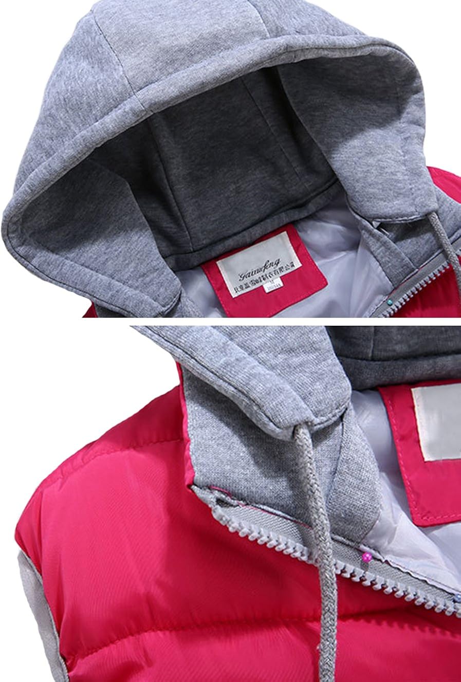 Gihuo Women's Quilted Padded Puffer Vest Gilet at  Women's Coats Shop