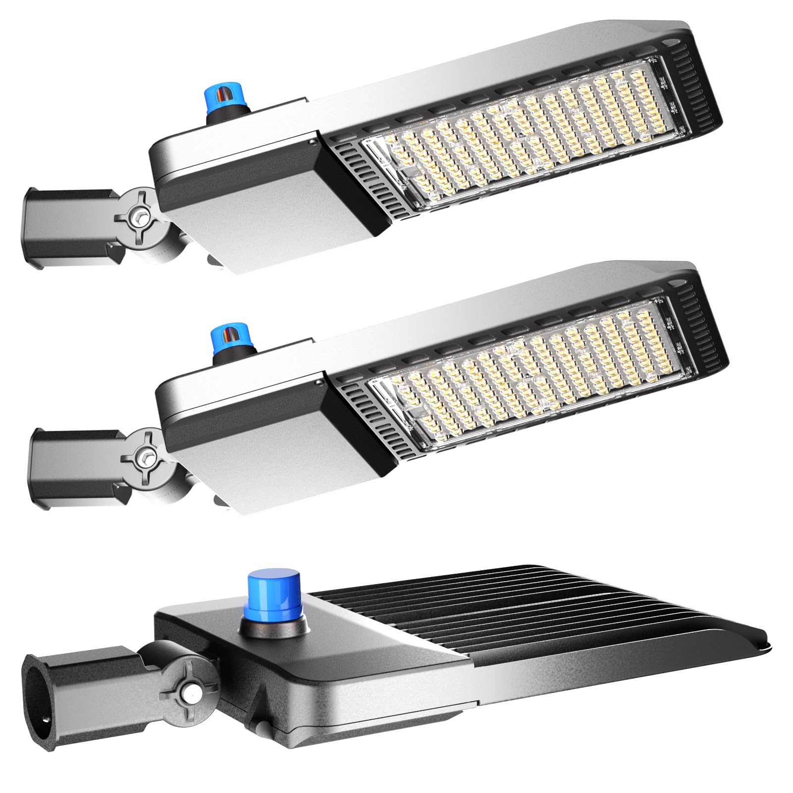 bulbeats LED Parking Lot Light (36000LM ?240W Eqv 1000W HID/HPS) 5000K LED Pole Light Outdoor with Slipfitter Mount, ETL Listed IP65 Outdoor Parking Lights Energy Saving 7300KW/5Yrs(5Hrs/Day)-3Pack