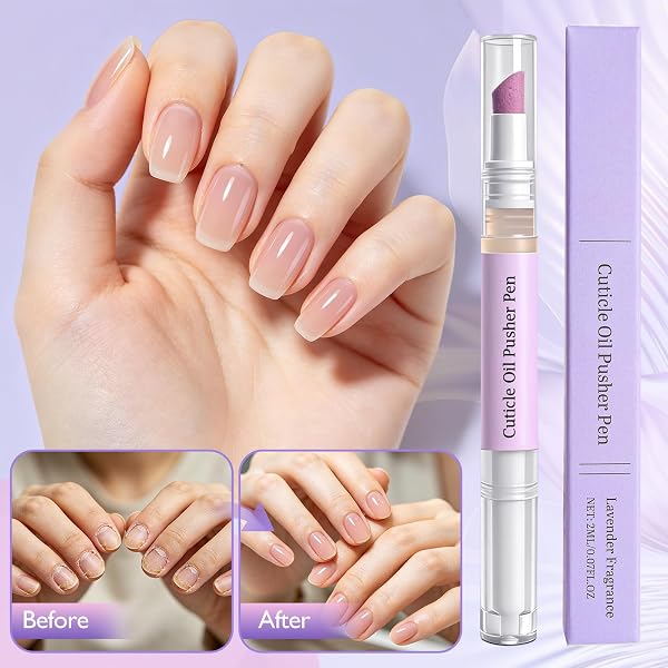 3-in-1 Nagelhautölstift, 2026 Neu Nagelpflege Stift mit Keramikspitze, Profi Nagelöl Stift & Cuticle Oil Pen zur Reparatur von Rissigen und Trockenen Nägeln - 3