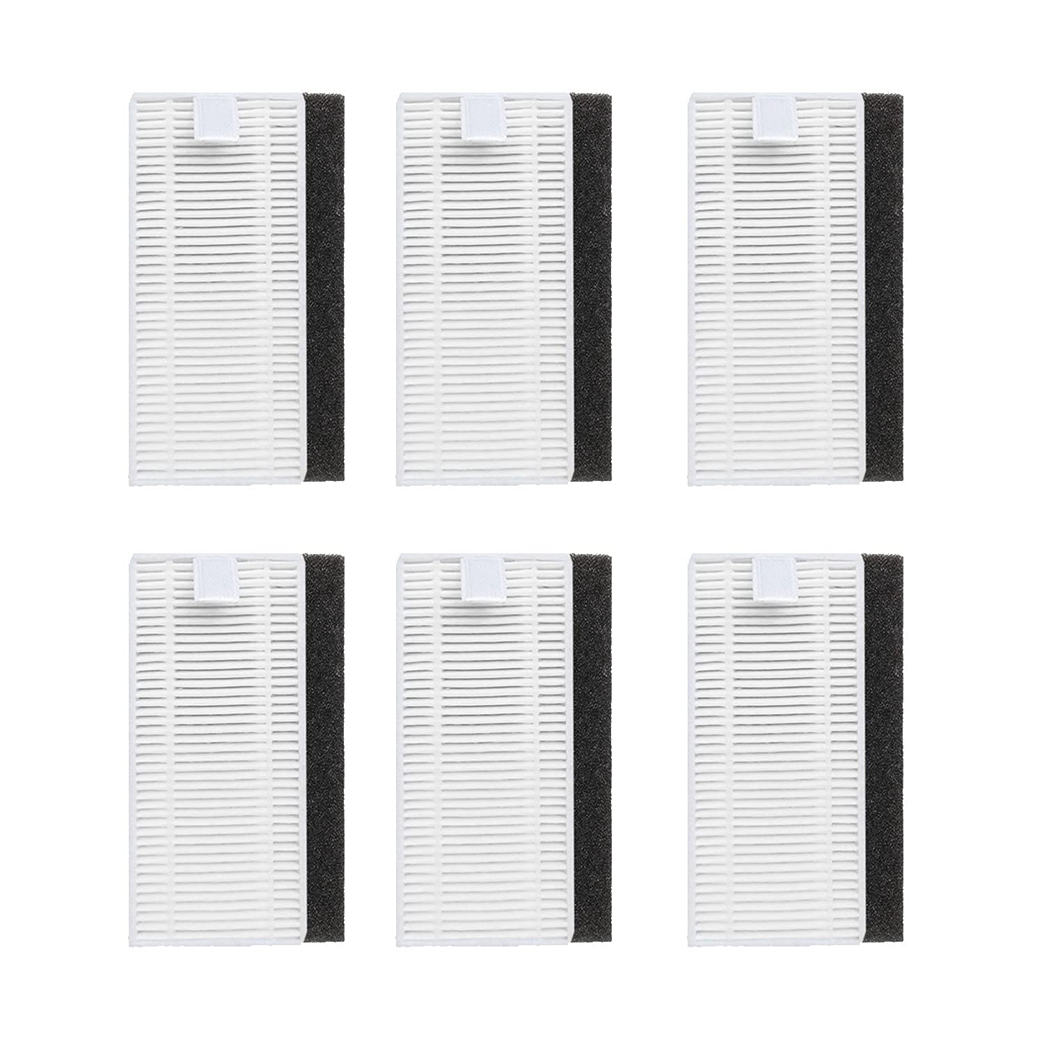 CTRLZS 6Pcs Hepa Filter for 1090 Robot Vacuum Cleaner Parts Accessories Replacement Filters Vacuum Parts