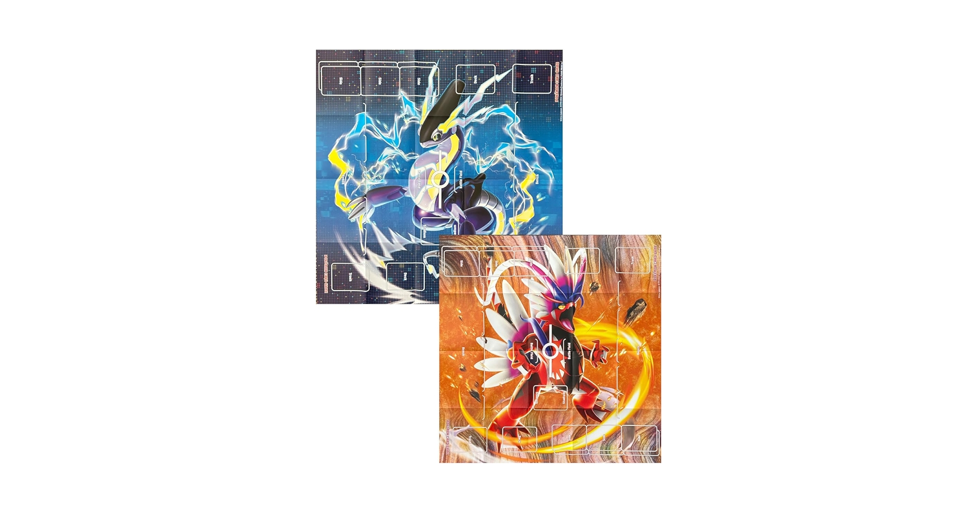 ポケモンカードゲーム　ミライドン　コライドン　プレイマット Amazon.co.jp: 紙製プレイマット コライドン・ミライドン ポケカ