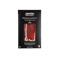 Vista 1 de Jamón ibérico de Bellota rebanado a mano (2 oz). Sin gluten por Fermin