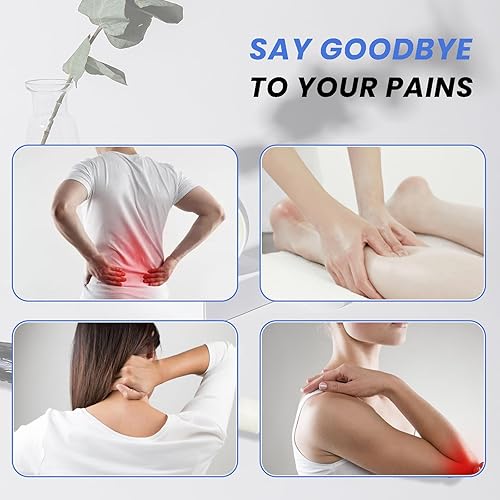 Miniatura 7 de Muscle Roller Stick Ctwctr - Rodillo de masaje para drenaje linfático, masajeador de celulitis, masajeador de piernas para circulación y alivio del