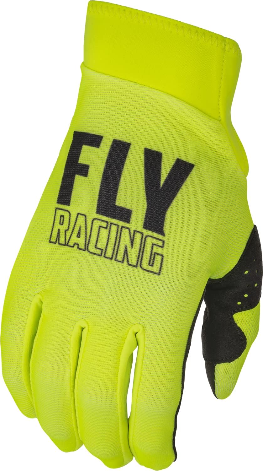 Fly Racing 2022 Adult Pro Lite Gloves (Hi-Vis/Black, Small)