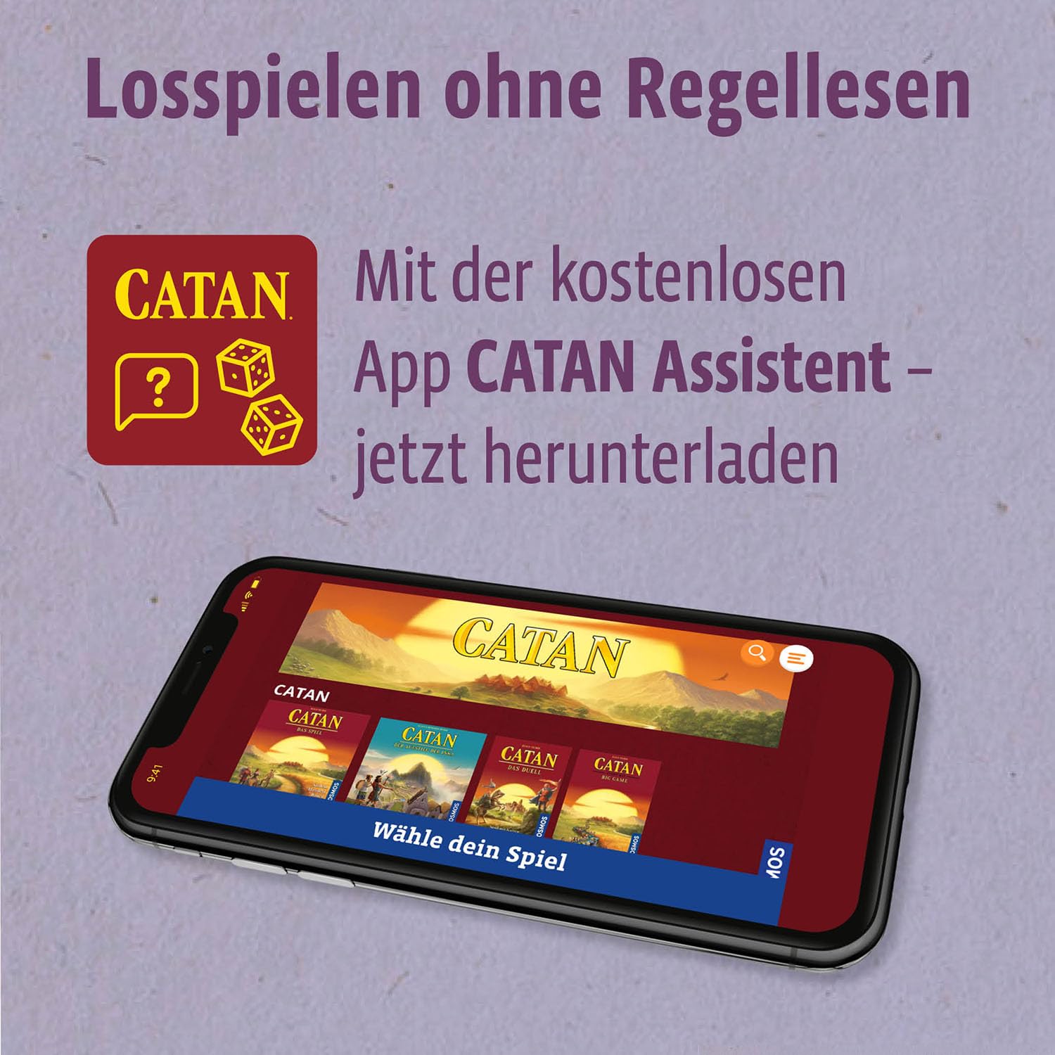 Kosmos Catan - Energien, eigenständiges Grundspiel für 3-4 Personen | Ab 12 Jahren, Brettspiel-Klassiker Siedler von Catan, Strategiespiel, Gesellschaftsspiel