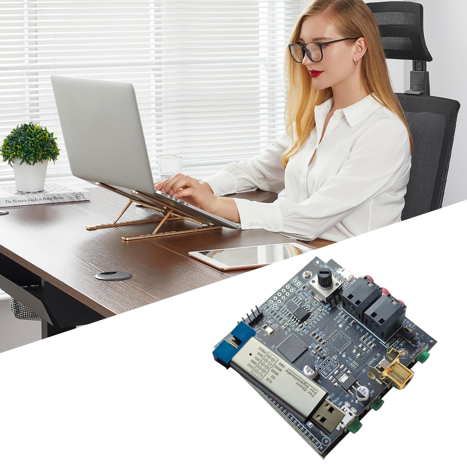 Scheda di sviluppo avanzata ADAU1452 USBi CODEC Design per una facile configurazione e connettività per gli sviluppatori Modalità di comunicazione SigmaStudio