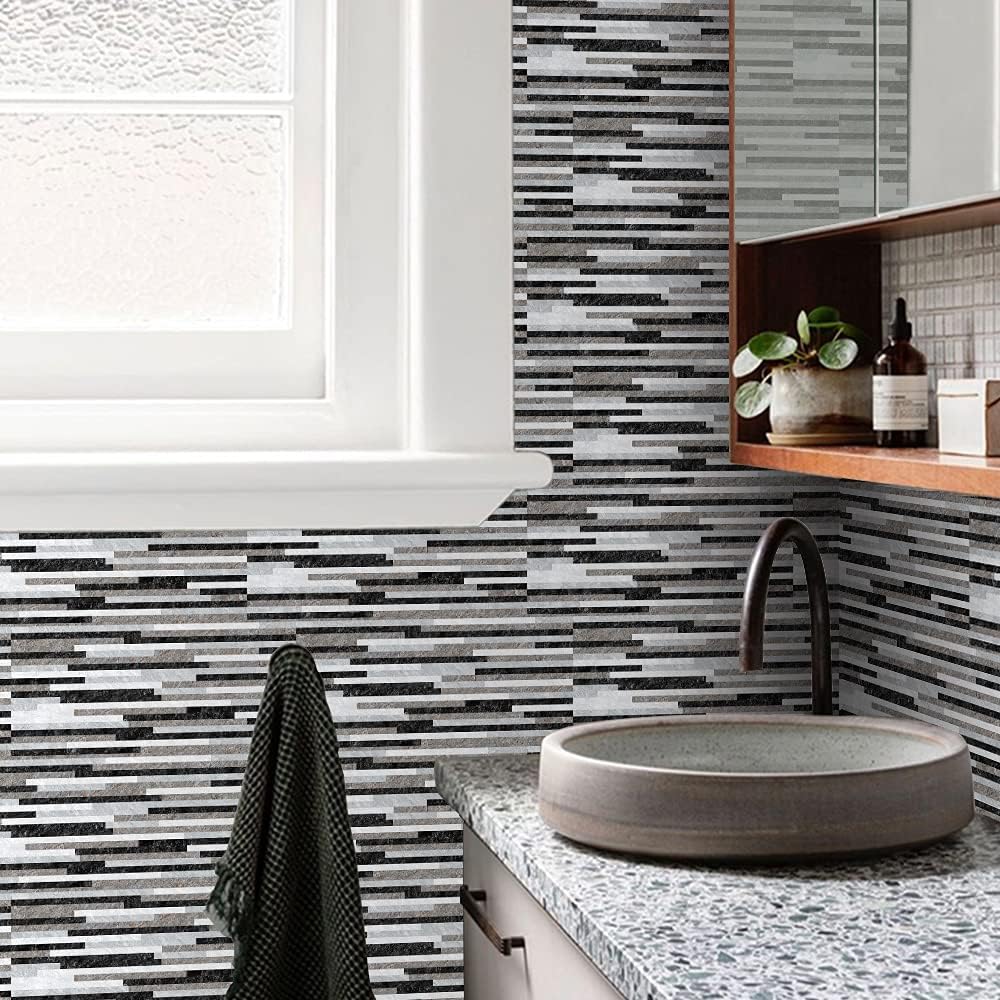 レトロ つや消し リメイクタイルシール キッチン 防水 浴室 壁紙シール リメイクシート 壁紙 おしゃれ wallpaper トイレ