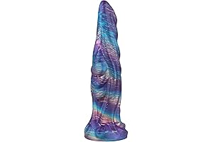 SINLOLI 8" Fantasy Silicone G-Spot Dildo, Anal Dildo with Powerful Suction Cup,...