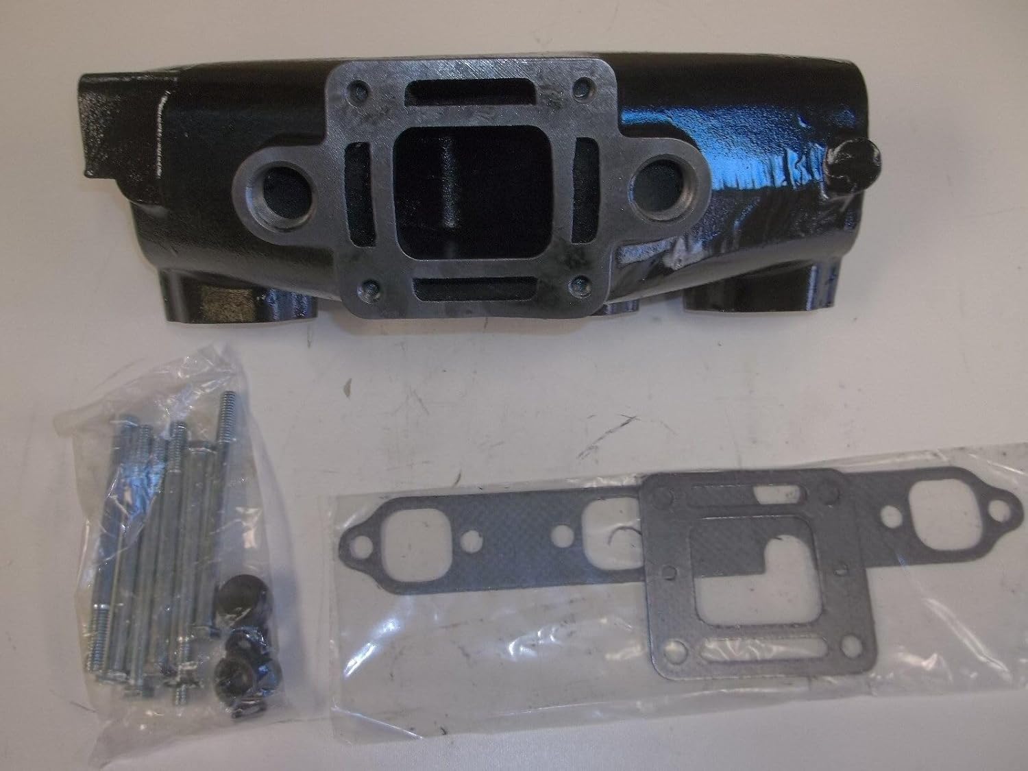 RPS Two Cast Iron Exhaust Manifolds Compatible with Mercruiser 4.3 V6 Engines 1983-2002, Replaces Part Numbers 99745, 99746, 99746A8, 99746A17