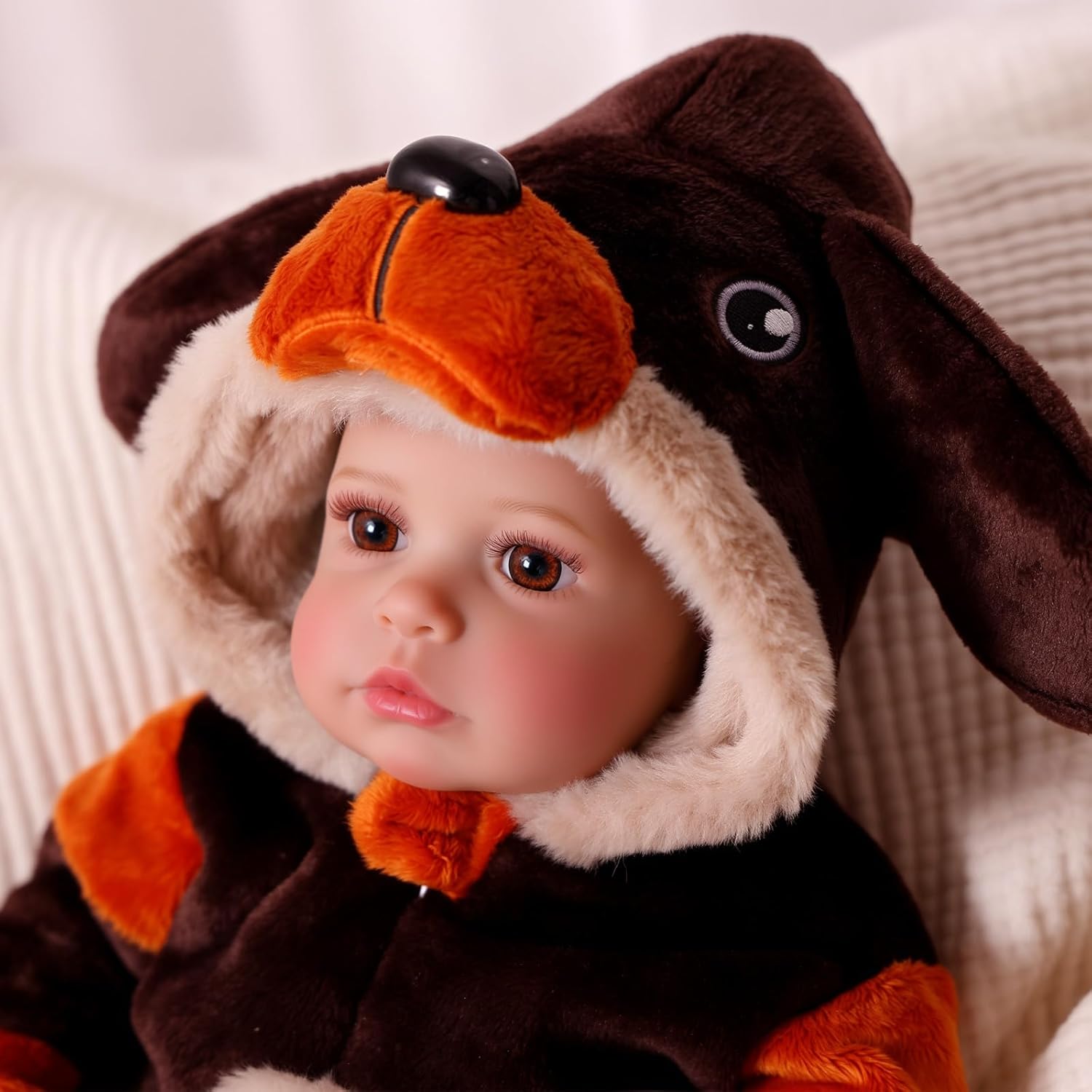 BABESIDE Reborn Baby Dolls - 20-inch Cute Soft Vinyl Realistic Baby Doll Real Life Baby Dolls with Complete Accessories Perfect for Cuddling, Playtime, and Gift Giving