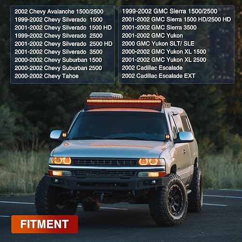 Miniatura 8 de Nilight Interruptor de señal de giro compatible con Chevy GMC Suburban CK Series Tahoe Blazer S10 Astro Express Jimmy Sonoma Yukon Cadillac Escalade