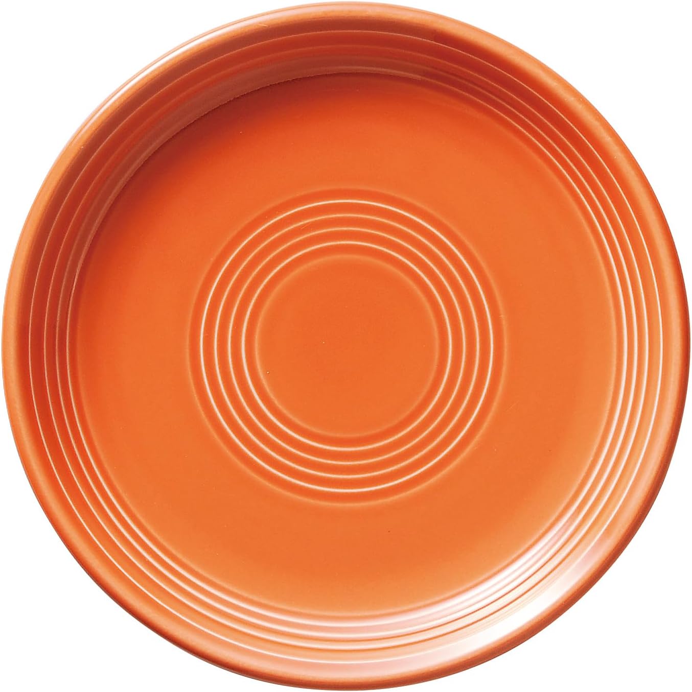 Koyo Pottery 12650007 Orbit Mandarin Orange, 6.9 inches (17.5 cm), Bread Dish, Dishwasher Safe, Made in Japan