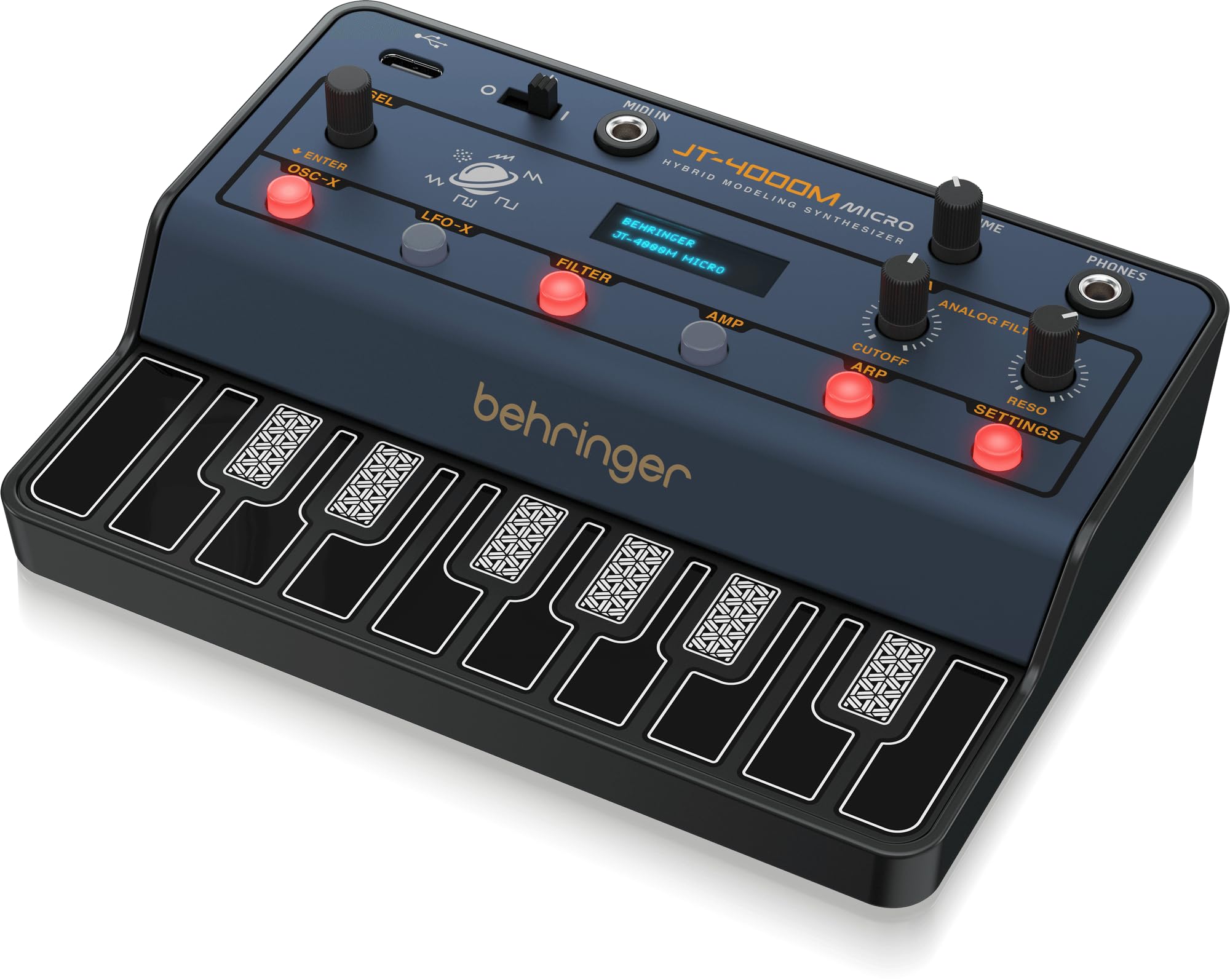 鍵盤楽器 BEHRINGER JT-4000M MICRO Behringer JT-4000M MICRO Micro Keyboard Synthesizer for