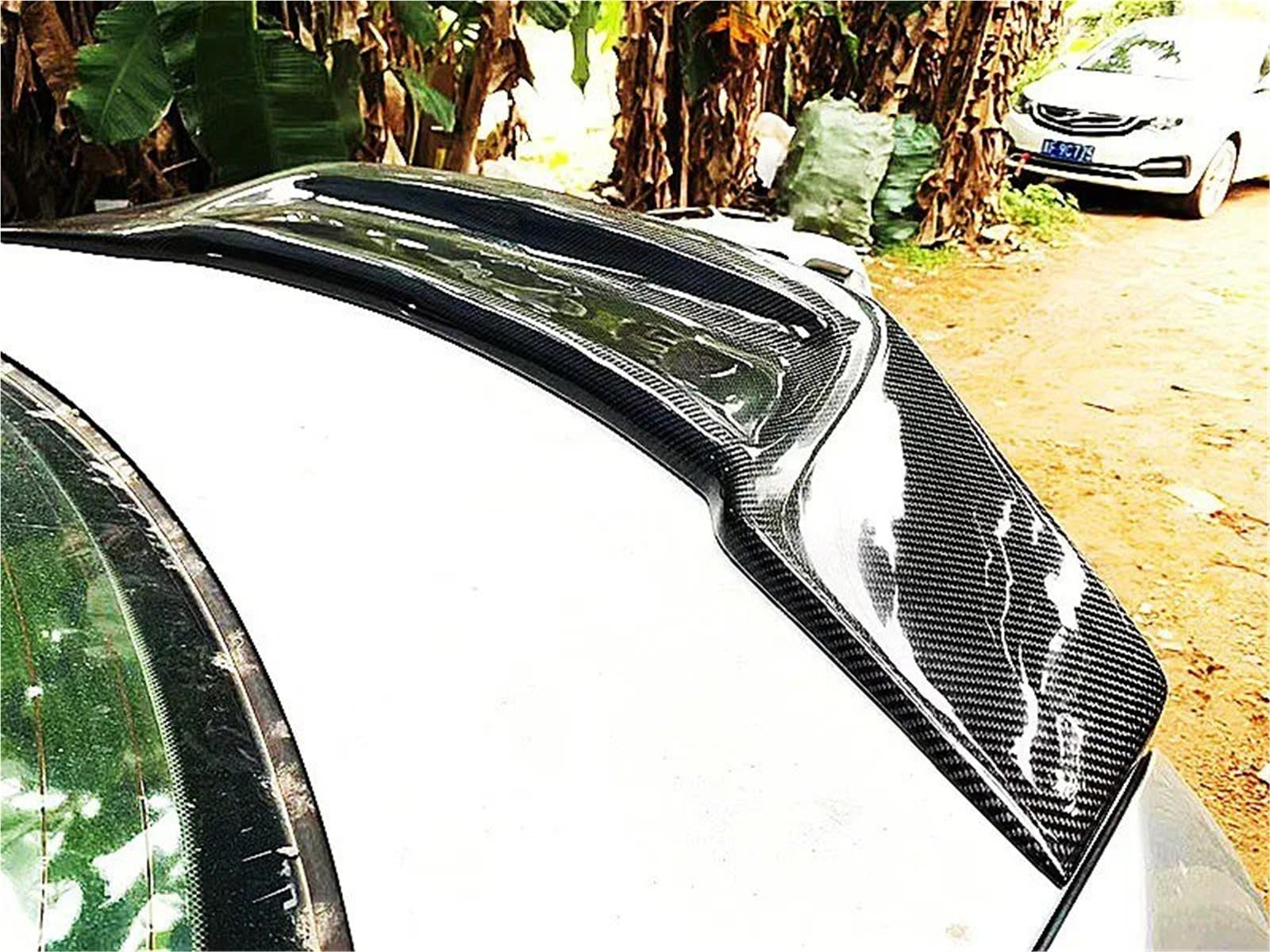 Dla B&MW Seria 3 E90 2005-2012 Spoiler Bagażnika Skrzydło Na Klapie Lotka Tylny Dekoracyjny Dodatek Samochodowy Spojler Tylny Trunk Wing(Carbon Printing)