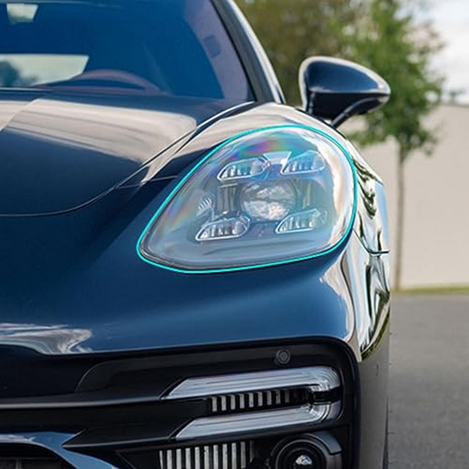 Protection de phare en TPU haut de gamme pour Porsche 718 Macan