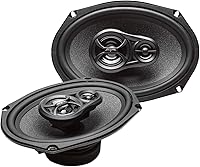 Skar Audio RPX69 6x9 3-Way Coaxial Car Speakers - 90W RMS Pair, Rich Sound & Reliable Factory Upgrade