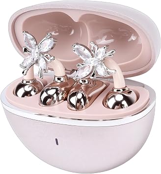 Wireless Earbuds Headphones Open Ear Comfort Fit 4.5g Lightweight Secure for Small Ears Glasses with Detachable Earrings for Women Gifts Sports Workouts