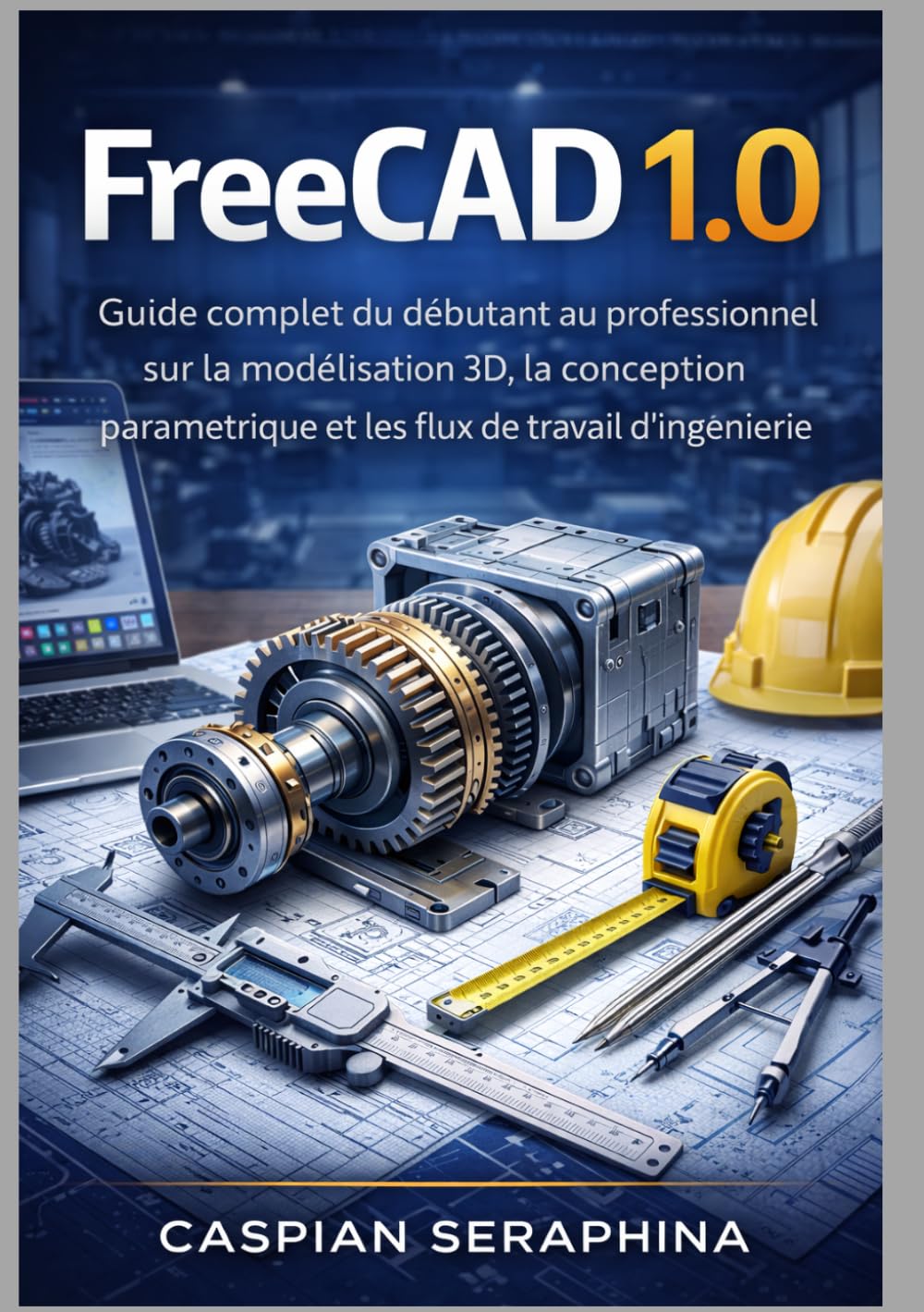 FreeCAD 1.0: Guide complet du débutant au professionnel sur la modélisation 3D, la conception paramétrique et les flux de travail d'ingénierie
