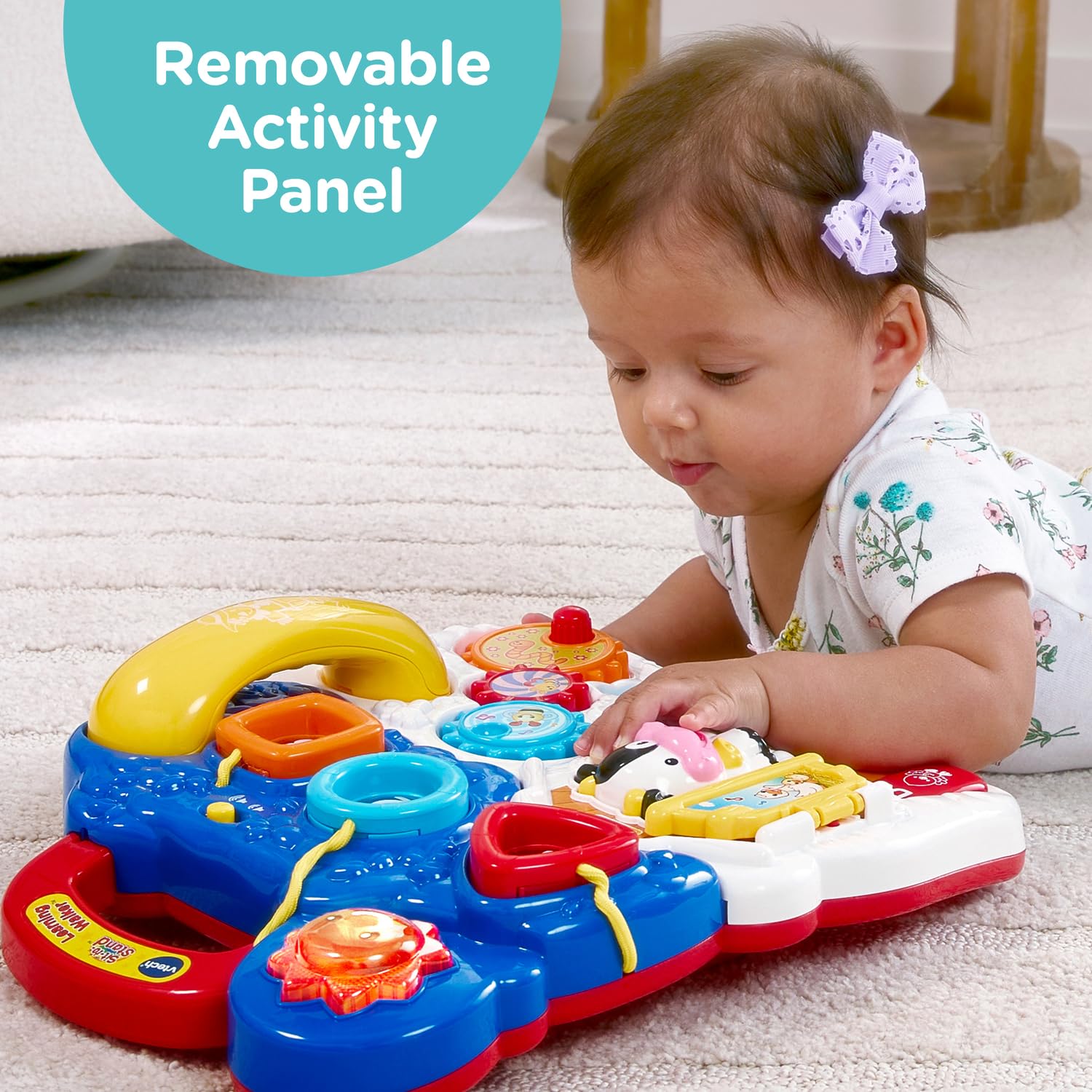 VTech Sit-to-Stand Learning Walker Frustration Free Packaging Blue product thumbnail 7