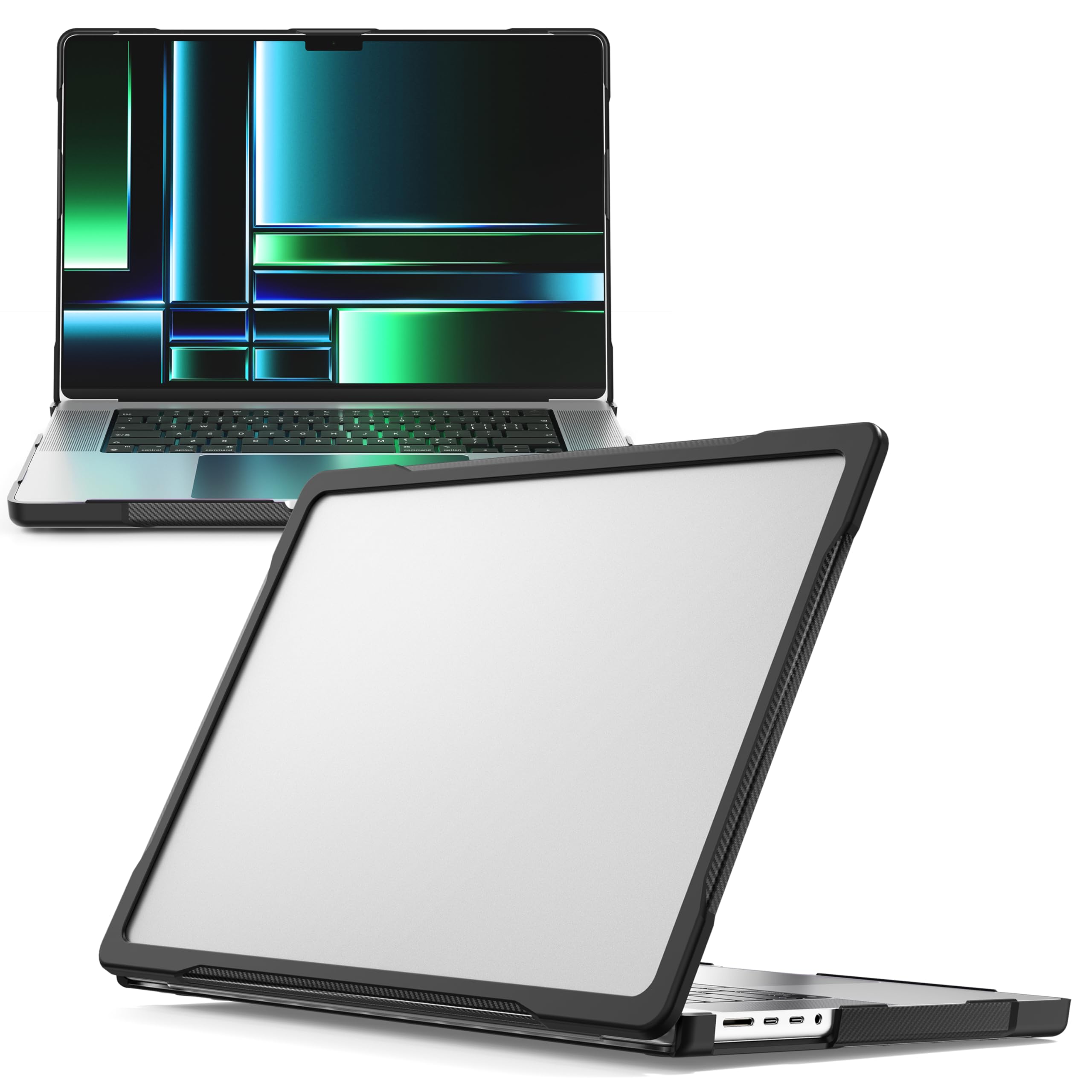 Evita arañazos con la funda rígida MacBook Pro 14 carcasa protectora de plástico duro A2442 M3 M4 8
