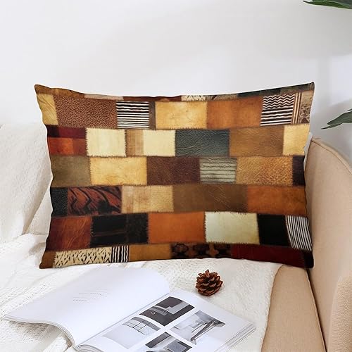 Miniatura 5 de Fundas de almohada decorativas inspiradas en textil, diseño de tribu secreta en estilo bohemio, funda de almohada decorativa con cremallera