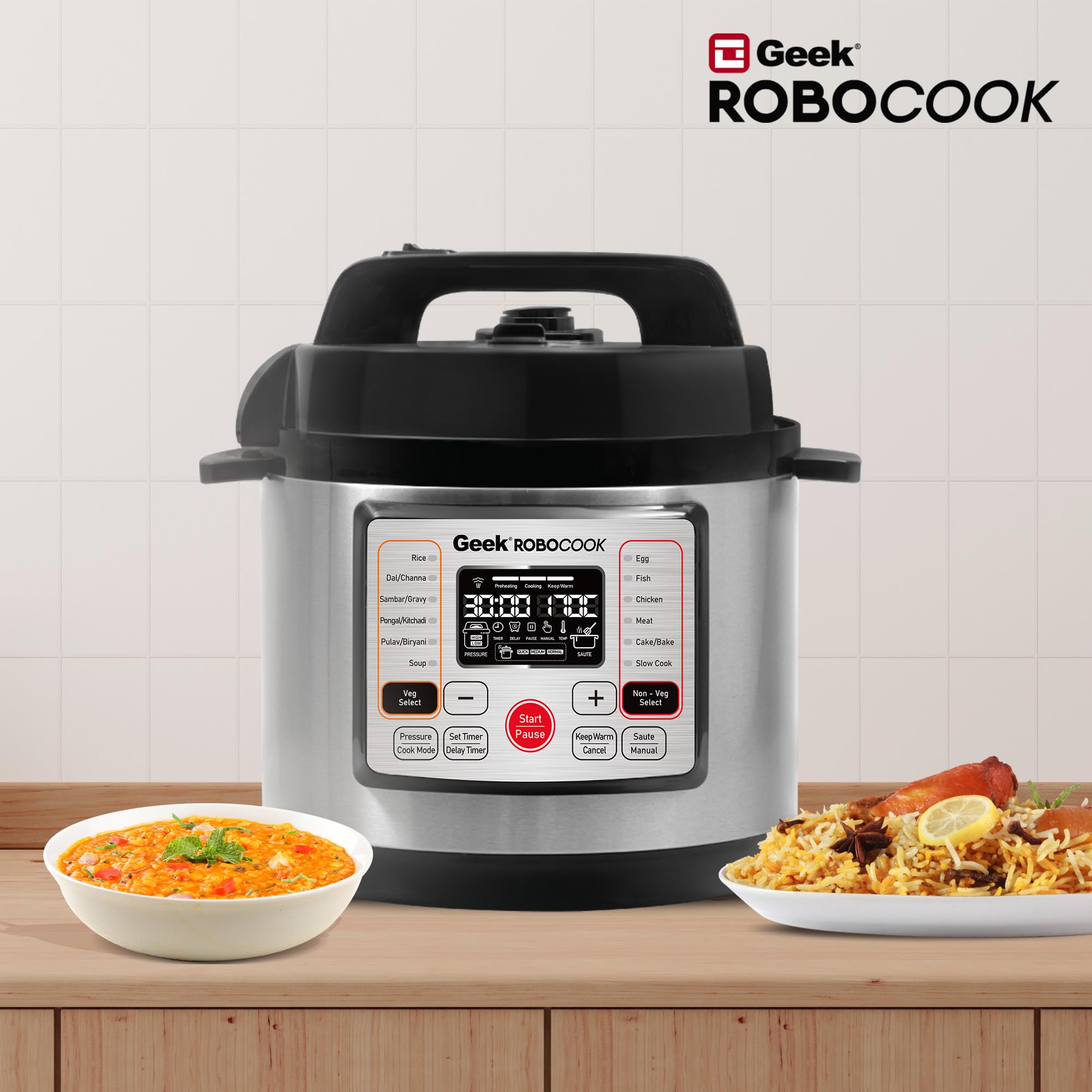 Geek Robocook In Multi Purpose Cooker Buy Robocook 6L Stainless