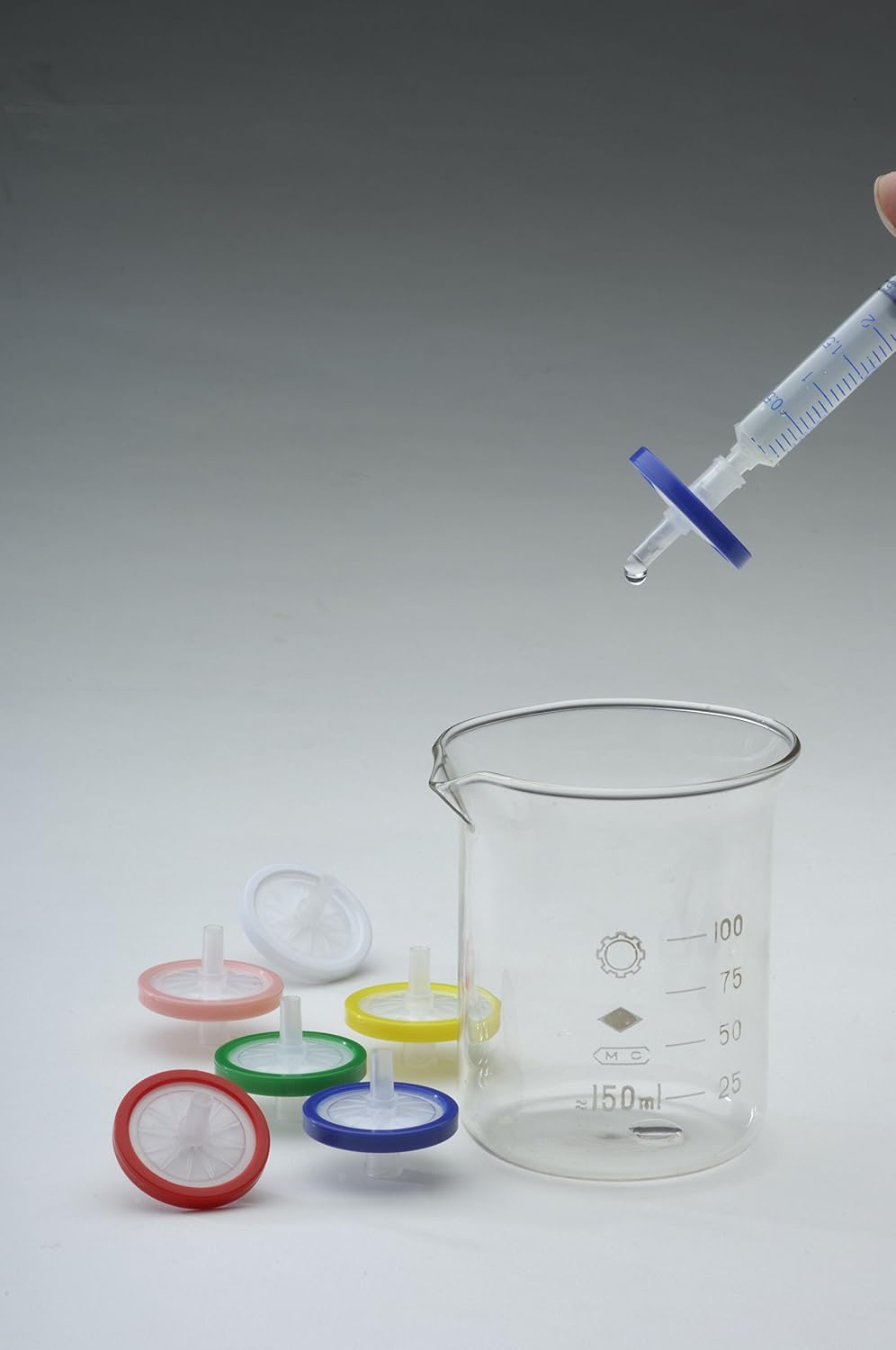 Ptfe Disposable Syringe Filter - 13mm, 0.45um, 100/pk