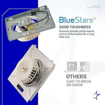 BlueStars 769RL B Unit, S0504B000 Motor Assembly - for Broan
