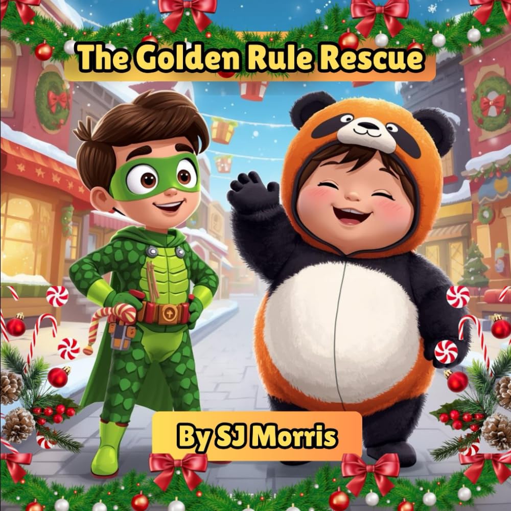 The Golden Rule Rescue: A Christmas Story & Activity Book in One