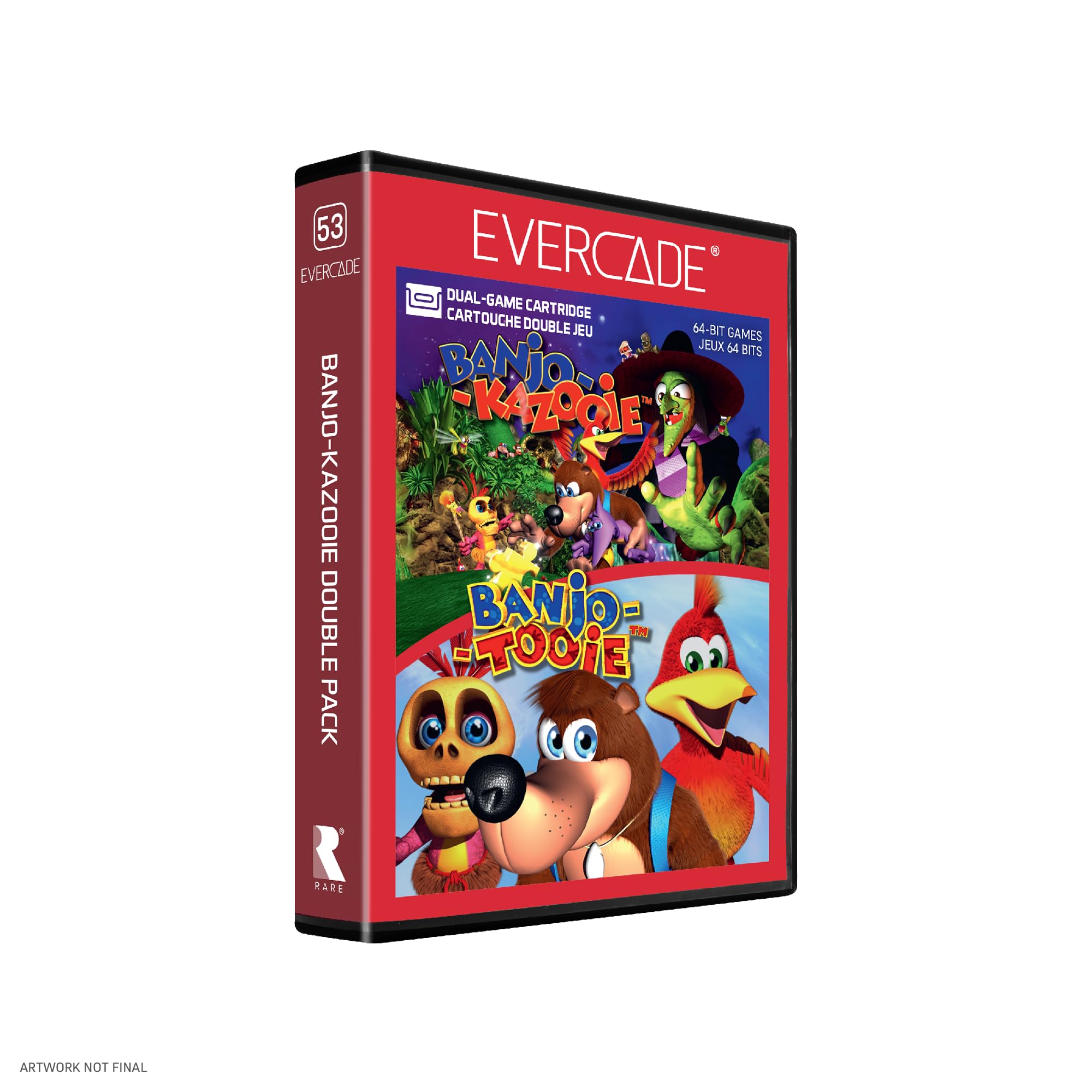 Evercade Nexus and Banjo-Kazooie Double Pack