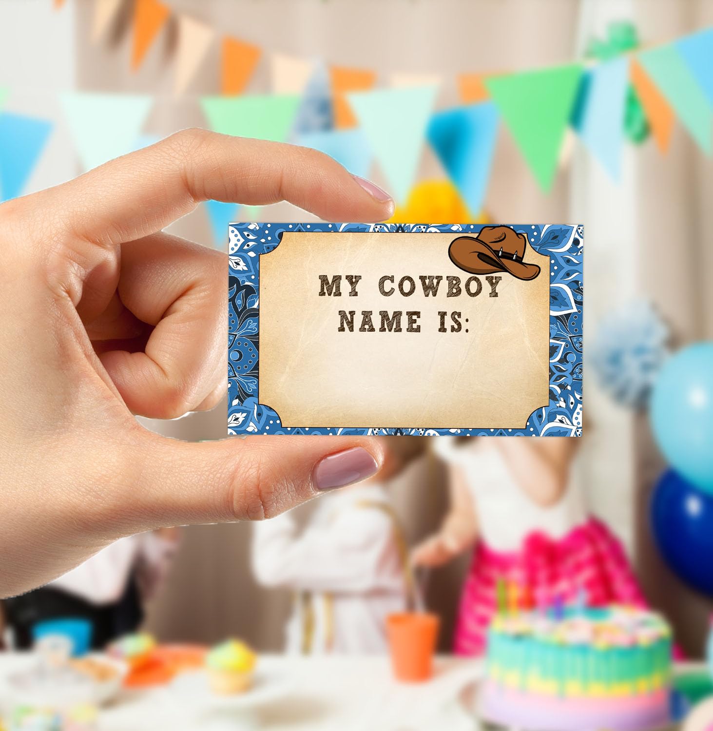 Western Theme Parties What's Your Cowboy Name Game - Fun Western Party ...