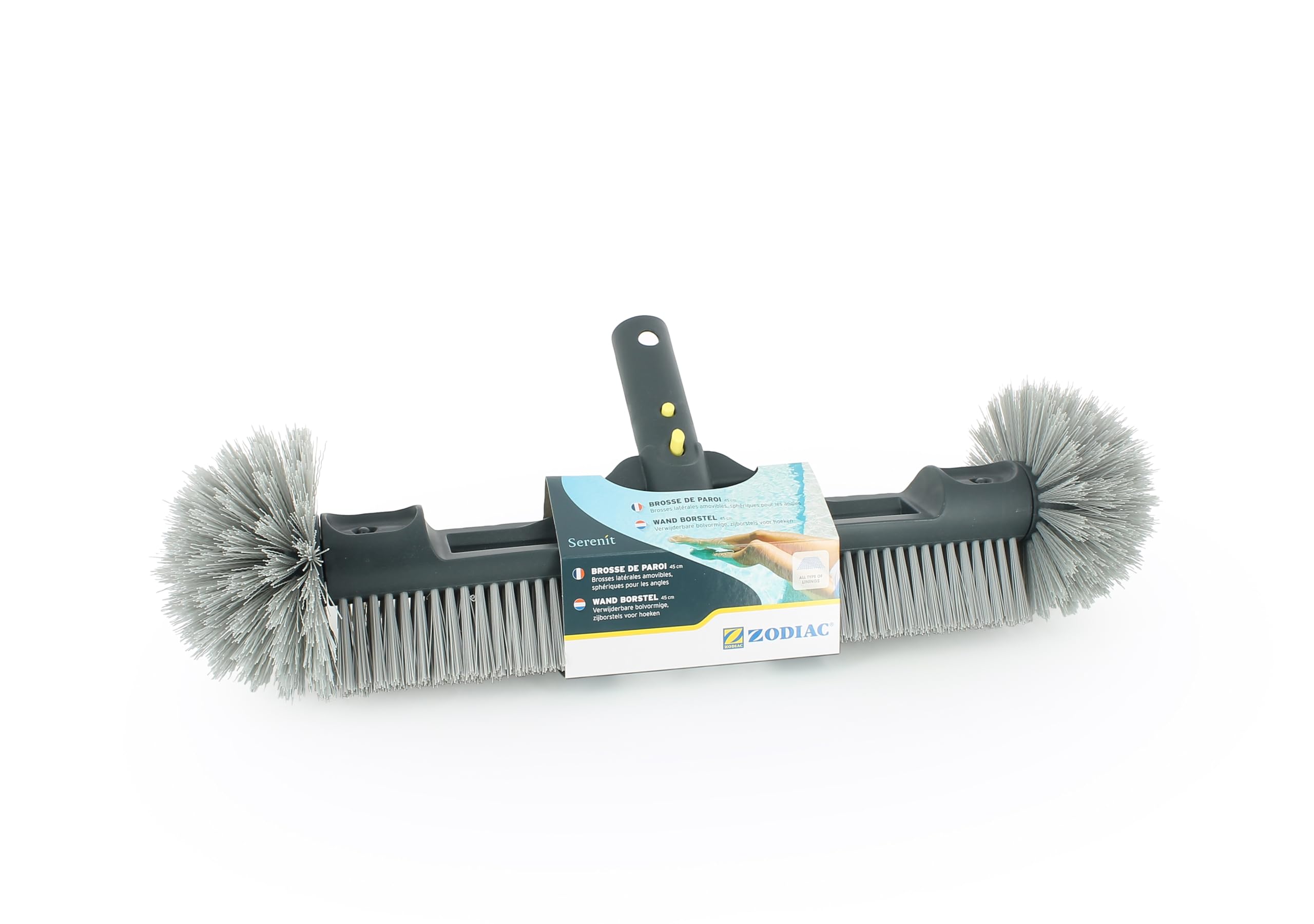 Zodiac 77506 - Brosse de 50 cm Extra Large pour Nettoyage des Murs et plages de Piscine