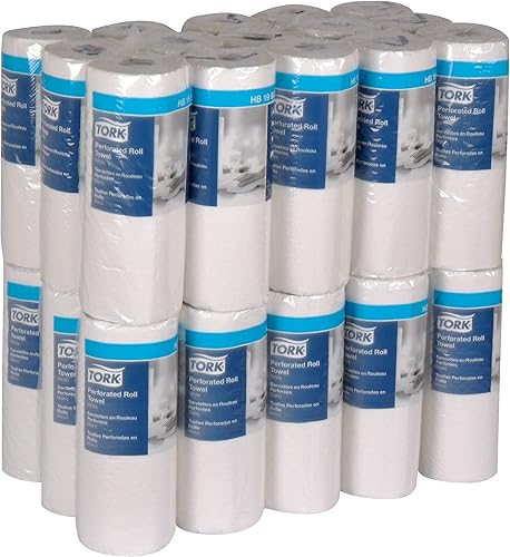 Miniatura 5 de Tork HB1990A - Toalla perforada de 2 capas, color blanco