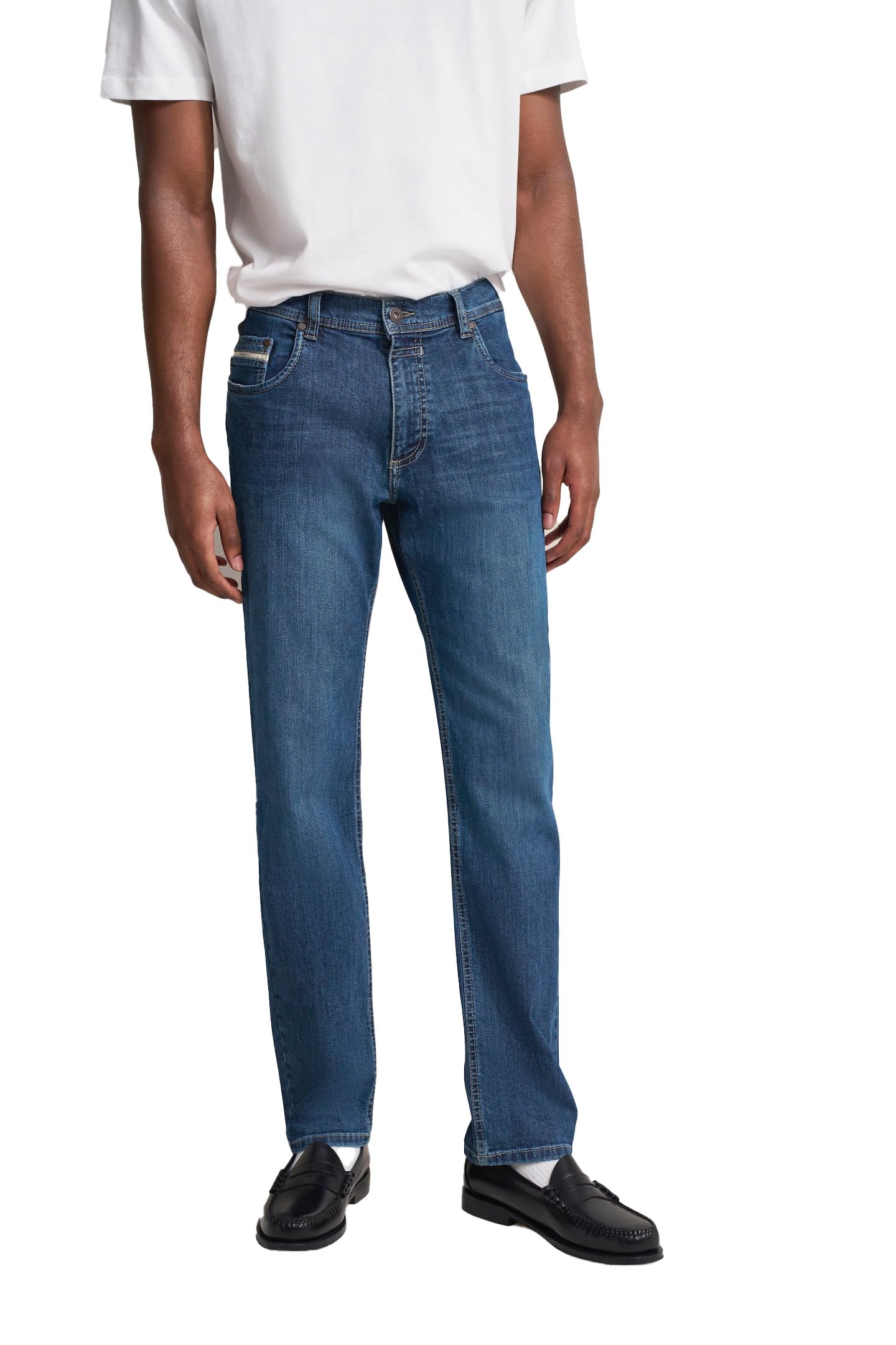 bugatti Herren Jeans 3919D-26612 Denim, Slim, Fit, Stretch, klassisch, modern, bequem, robust