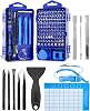 Eventronic 132 in 1 Screwdriver Set Precision Mechanics Mini Precision Mechanic Tool Set Tool Set Torx Bit Precision Screwdriver Set for iPhone Laptop Computer Watches Tablet (132 pcs)