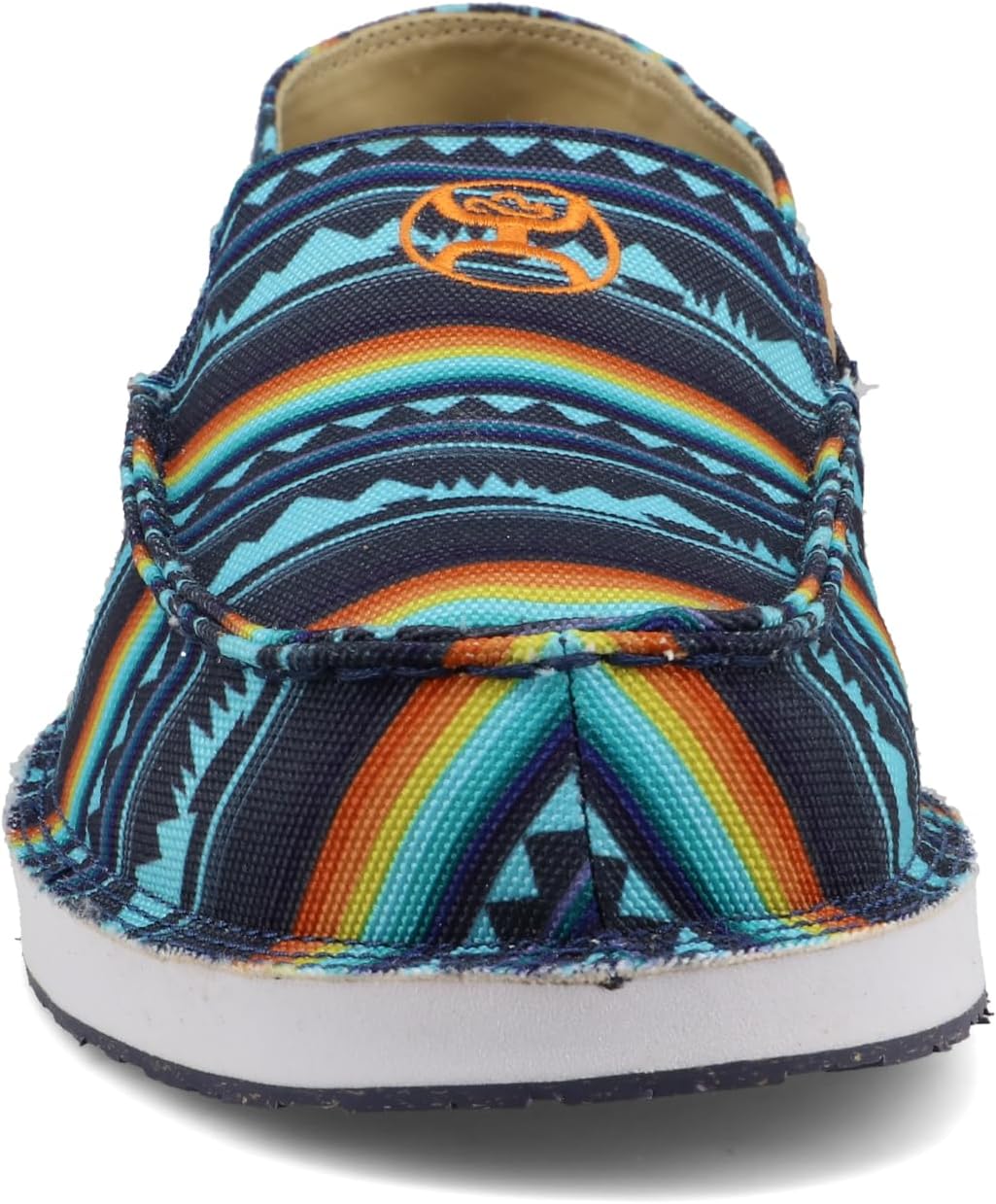 Twisted X Men's Hooey Slip-On, Moc Toe, Blue Geo Landscape, 11 M - Image 5