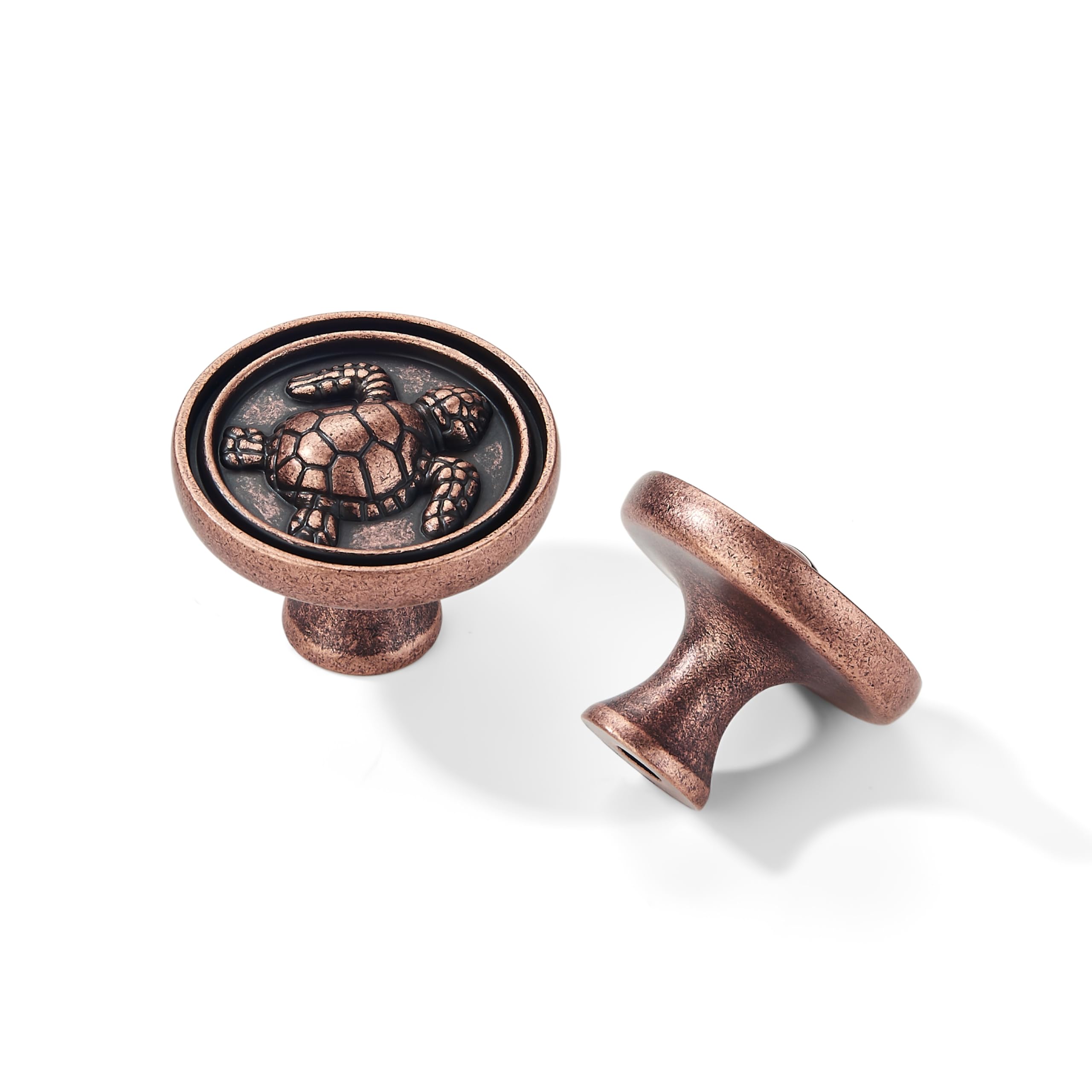 antique copper 1 in (25mm) cabinet knobs product photo