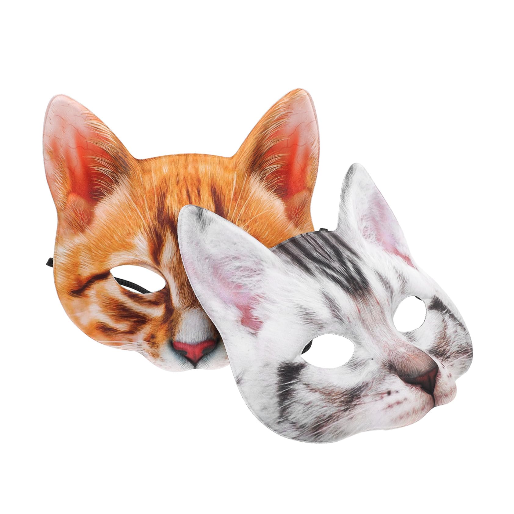 Cabilock 6 Pcs Maschera Di Halloween Maschera A Tema Di Halloween Decorativa Disegno Animale Del Partito Di Animale Decorazione