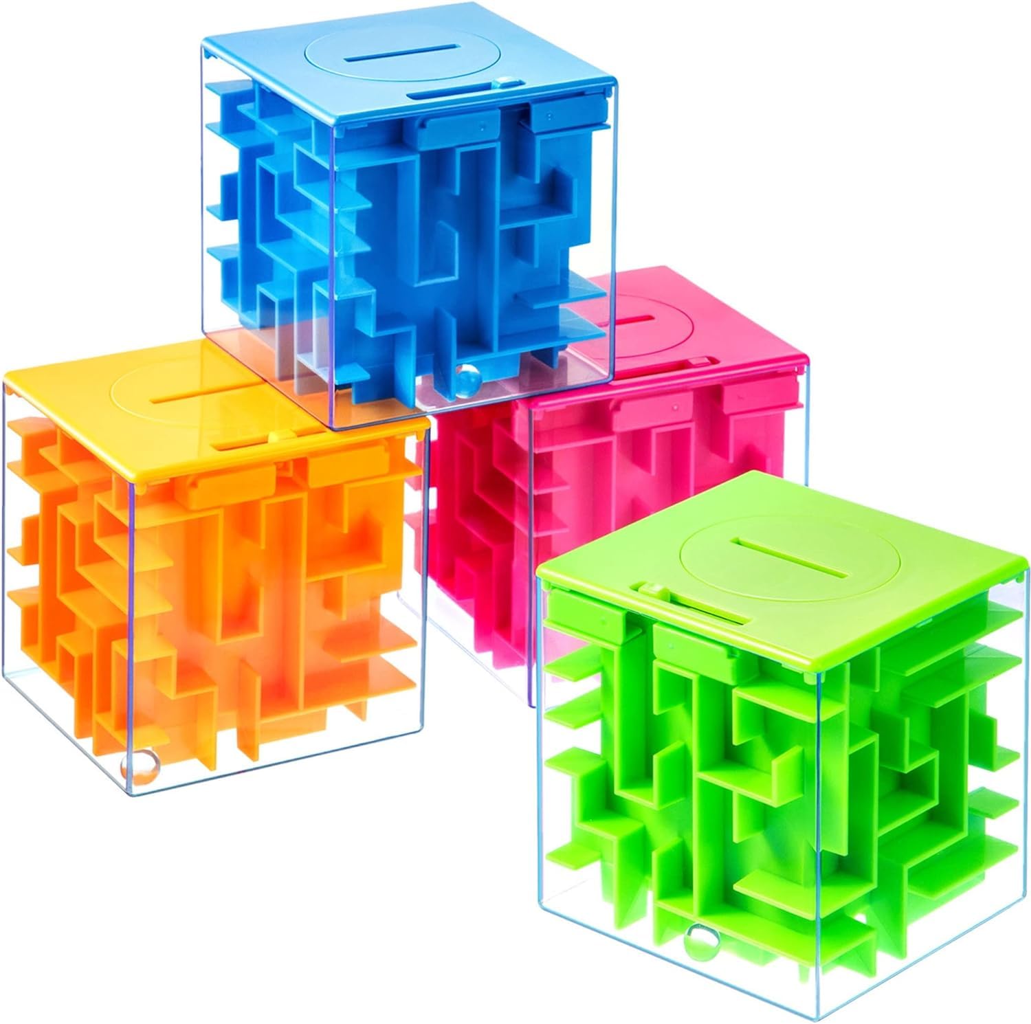 Money Maze Puzzle Box for Children and Adults- Gifts Coin Collection Case Box | 3D Rolling Ball Maze Cube Puzzle | Kids Money Box |Safe for Children! Piggy Savings Bank |for Birthday Christmas (B0CMLYY4Q1) Amazon Price History, Amazon Price Tracker