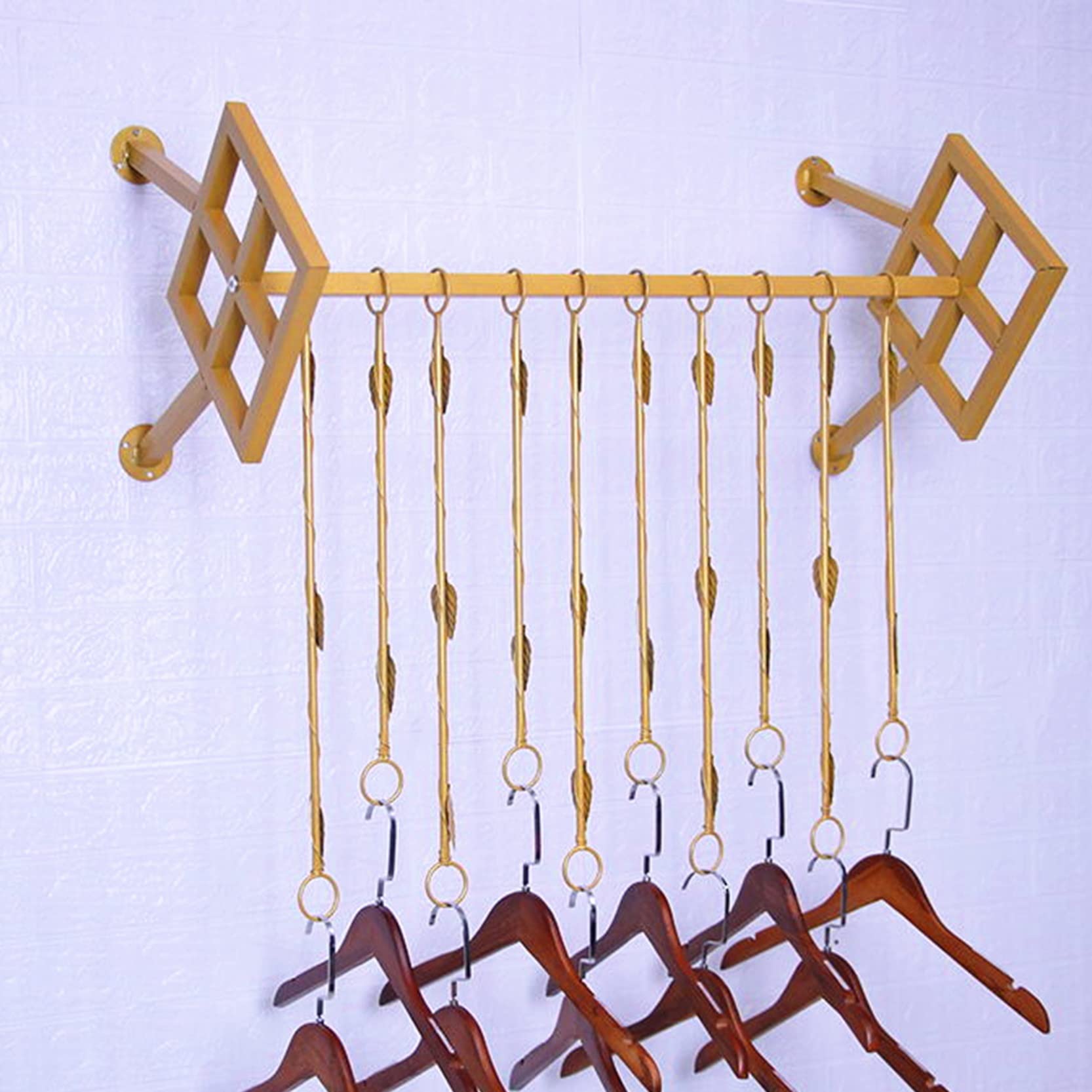 Appendiabiti da Parete, Appendiabiti Galleggiante, Appendiabiti per Negozi di Abbigliamento, Appendiabiti per Vendita al Dettaglio, Organizer per impieghi gravosi, r(D-80CM
