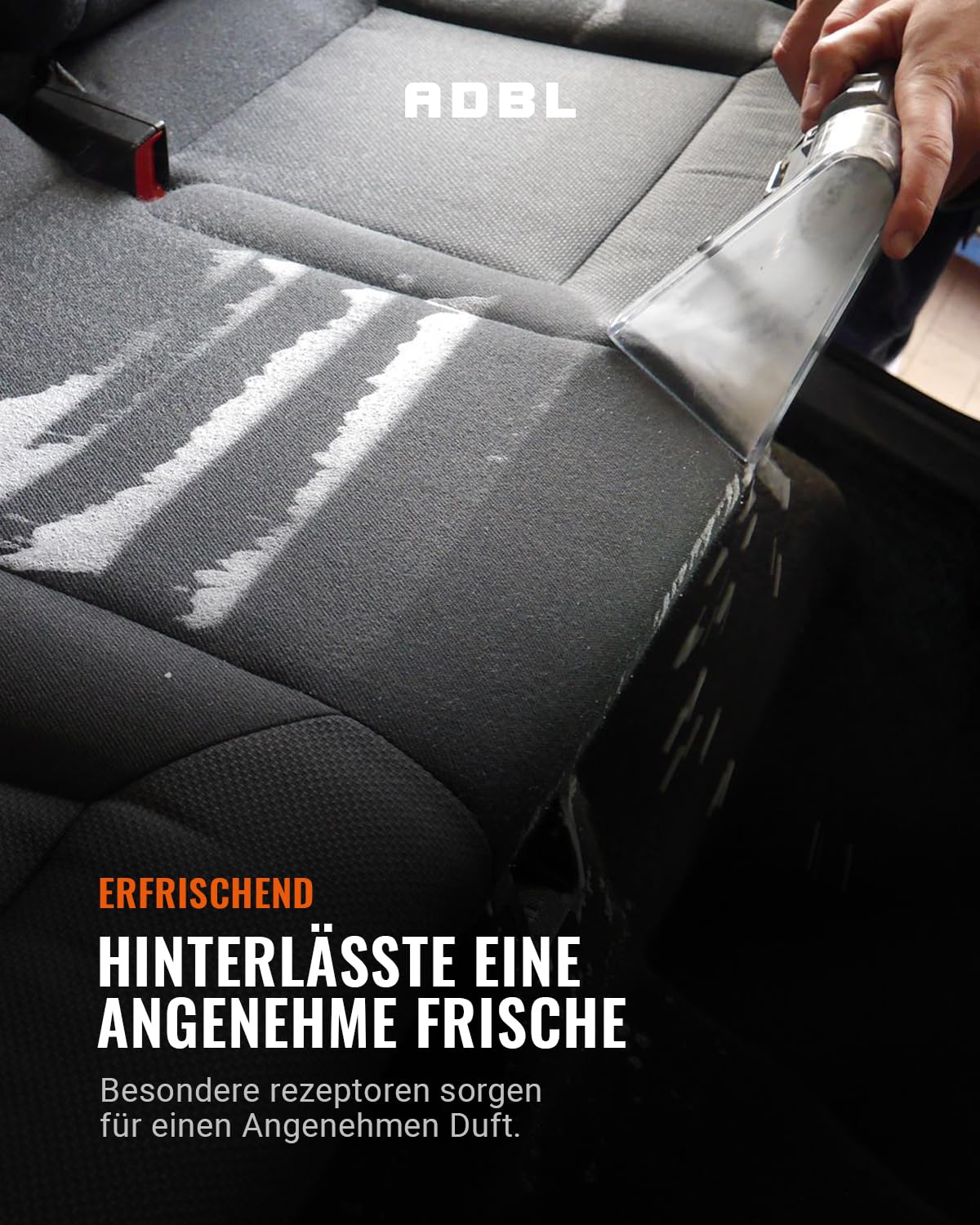 ADBL Pre Spray (5 l) – wydajny środek czyszczący do tapicerek i dywanów – usuwa tłuszcz, plamy i zabrudzenia – idealny do wstępnej obróbki przy czyszczeniu ekstrakcyjnym, do czyszczenia tekstyliów