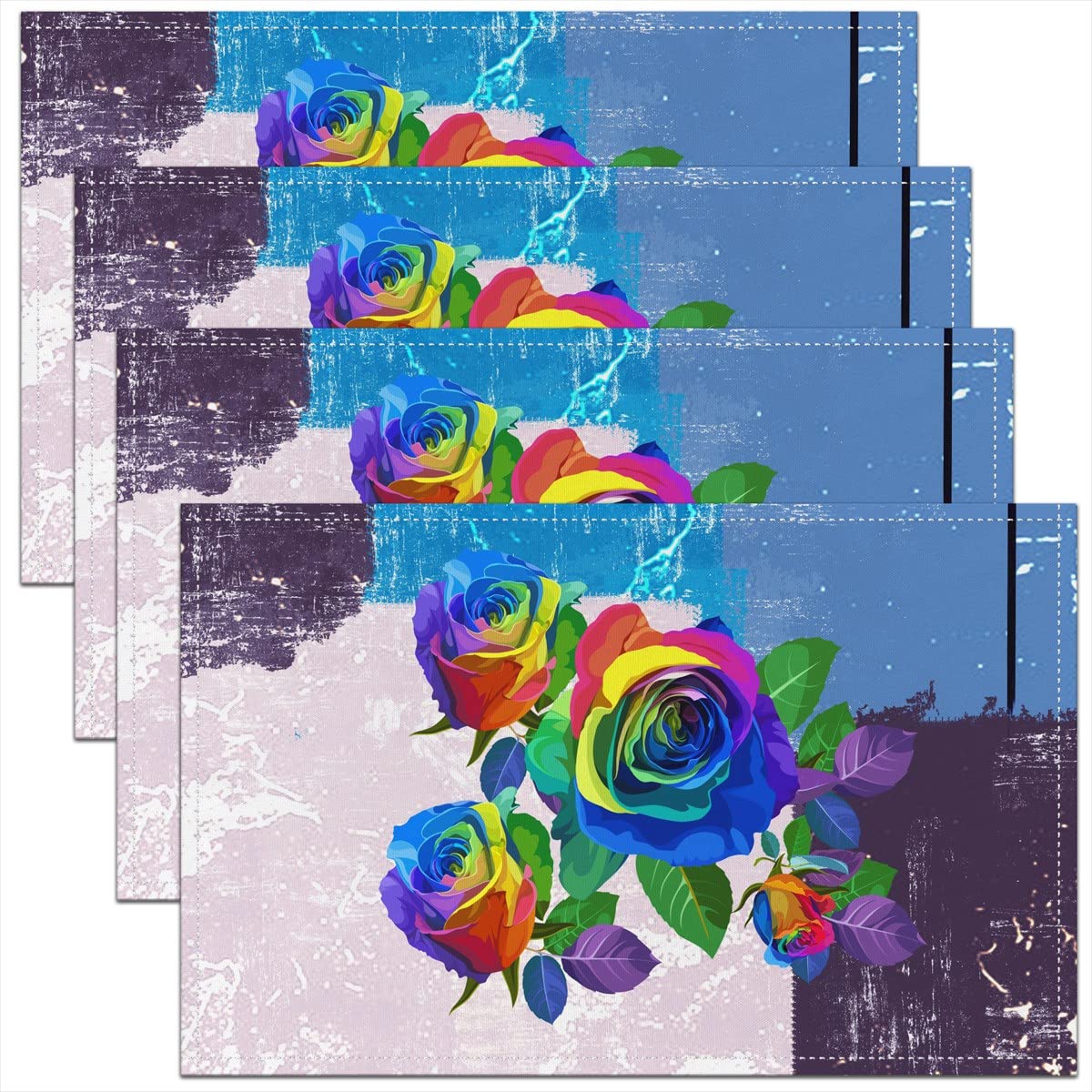 Abstract Placemats Set of 4